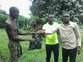 Feeding the needy