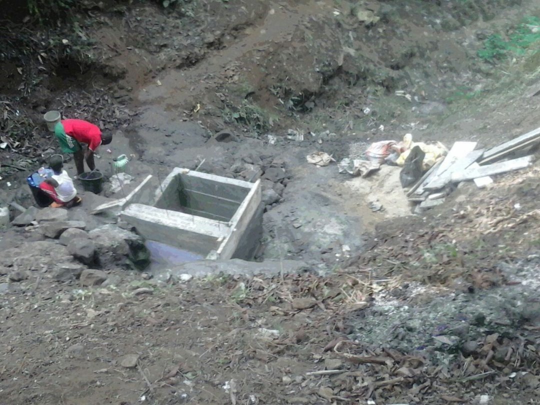 Completed Water Catchment Project
