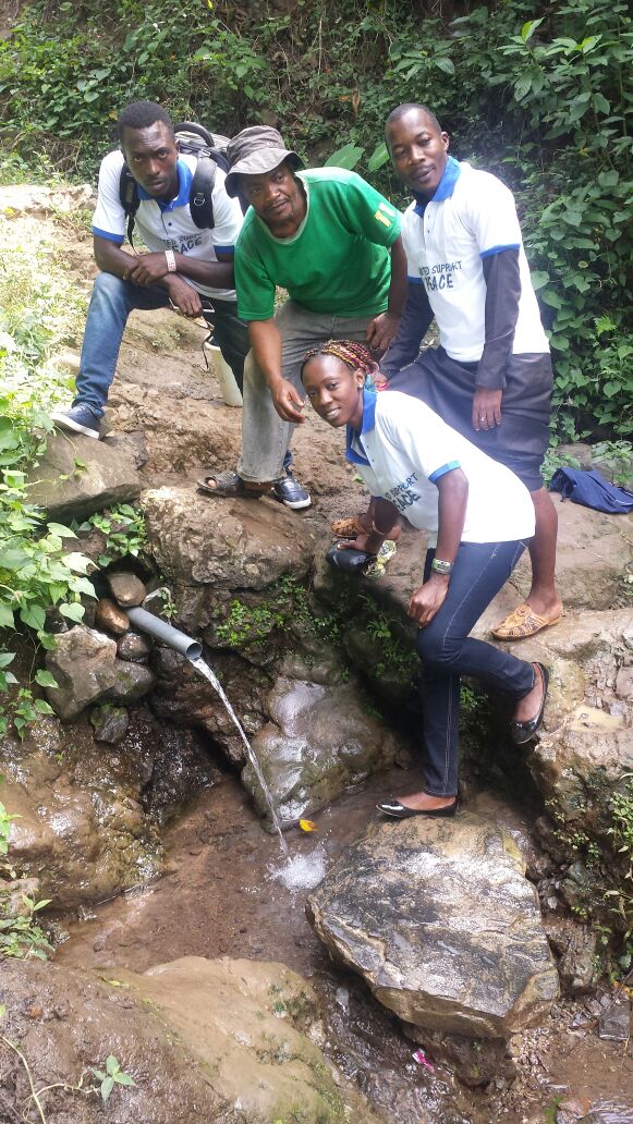 Completed Water Catchment Project